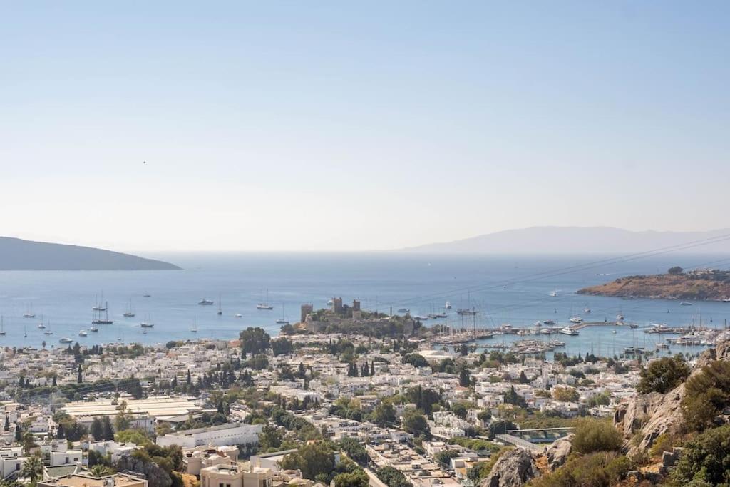 Bodrum Burcu Residence, Magnificent Sea View, Cozy, Free Otopark, Free Wifi Exterior foto